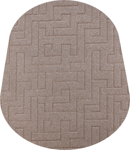 Ковер "SCROLL" (01_004 5000000) Овал 3,5х4,0 (3,5)