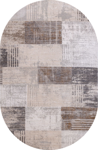 Ковер Богема 21601 20612 1,0х2,0 Овал