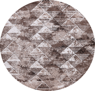 Ковер "Лайла де Люкс" (15850_10842) Овал 1,2х1,2  (1,2)