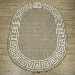 Ковер Флурлюкс (Сизаль) 51307 50522 Овал 0,6 1,1