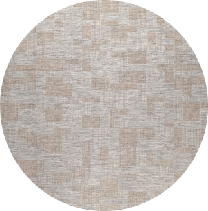 Ковер Теразза 53002 52022 0,8х0,8 Круг (0,8)