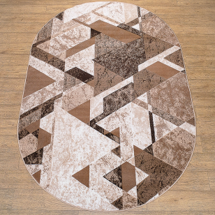 Ковер Лайла де Люкс (15880_10842) Овал 0,6х1,0