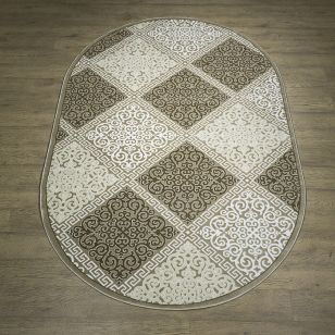 Ковер "Каскад" (27105_24055) Овал 0,8х1,5