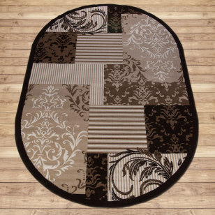 Ковер "Круиз" (22304_29655) Овал 1,0х2,0