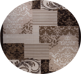 Ковер Круиз (22304_29655) Овал 1,8х1,8 (1,8)