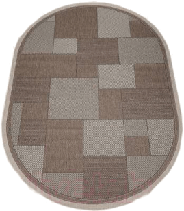Ковер Декора (Сизаль) (52301_50511) Овал 0,6х1,1