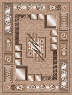 Ковер Лайла де Люкс 15816_10822 Прямой 1,0х2,0