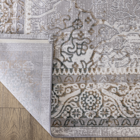 ковер ascona 4323a gri / gri