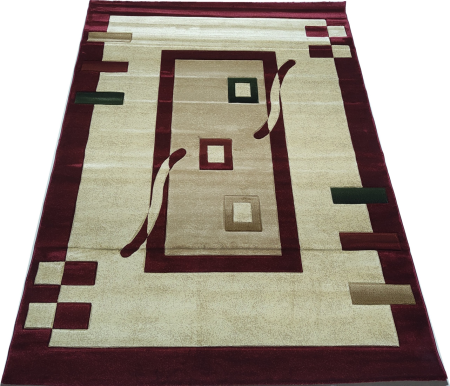ковер imperial carving 1347 cream / red