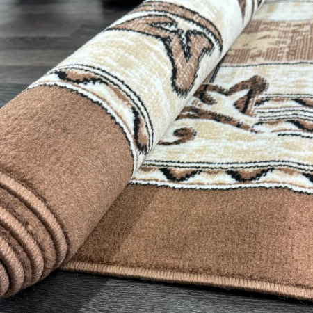 ковер oskar l129b beige/l.brown