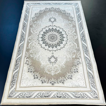 ковер tron t102a cokme_krem/d.gray