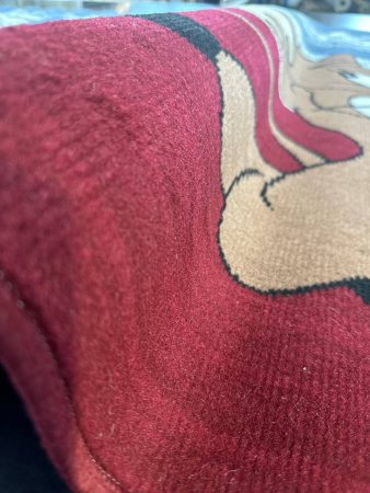 ковер oskar d775a dblue/red