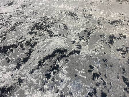 ковер amina np208 grey/black