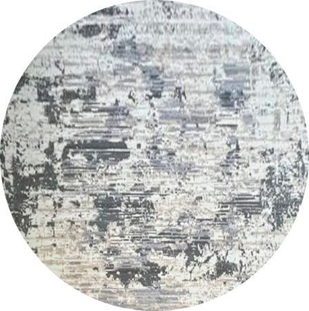 ковер flora l153a beyaz/gray