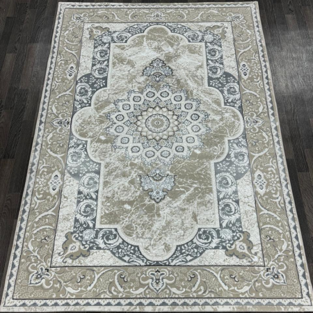 ковер tron f588a cokme_krem/l.gray