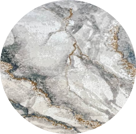 ковер aura t320a beyaz/l.green