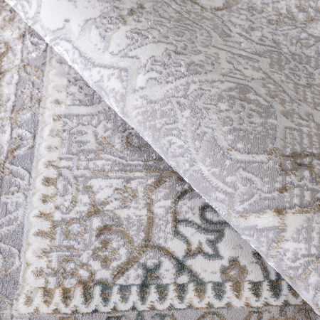 ковер ascona 4323a gri / gri