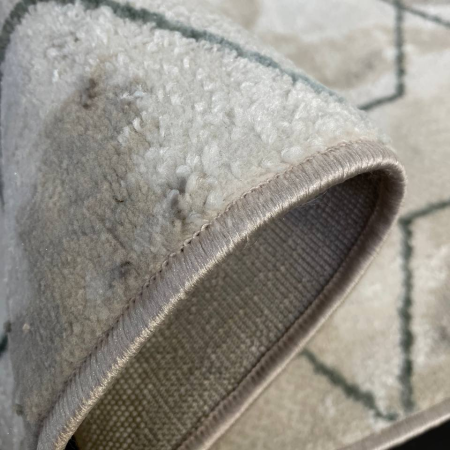 ковер aura l341a ckrem/l.green